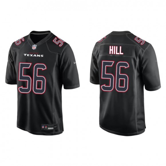 Jersey Texans Jamal Hill Fashion Game Black