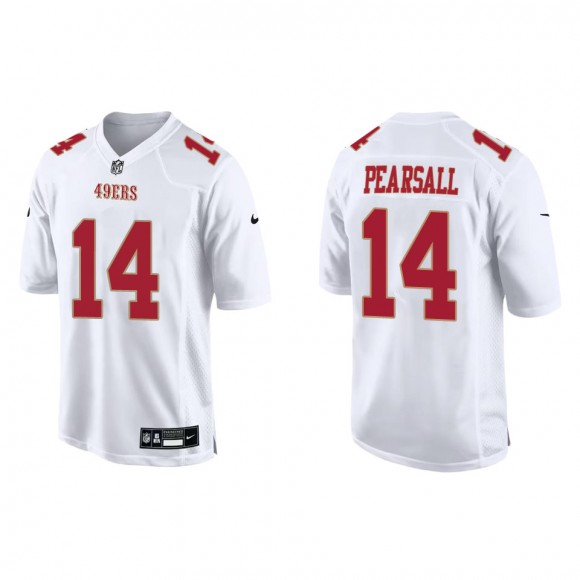 Jersey 49ers Ricky Pearsall Fashion Game Tundra White