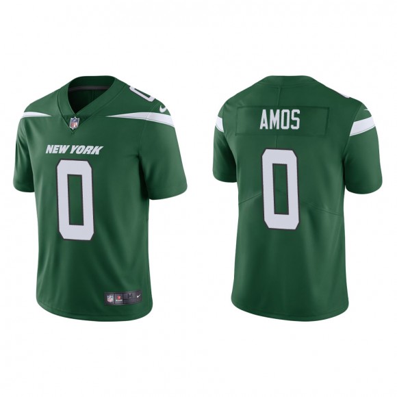 Adrian Amos Jets Green Vapor Limited Jersey