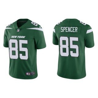 Men's New York Jets Diontae Spencer Green Vapor Limited Jersey