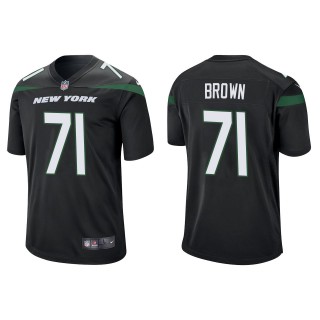 Men's New York Jets Duane Brown Black Game Jersey