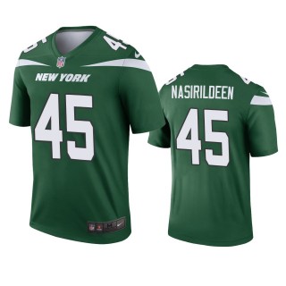New York Jets Hamsah Nasirildeen Green Legend Jersey