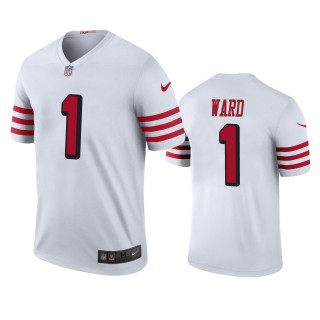 San Francisco 49ers Jimmie Ward White Color Rush Legend Jersey