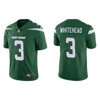 Men's New York Jets Jordan Whitehead Green Vapor Limited Jersey