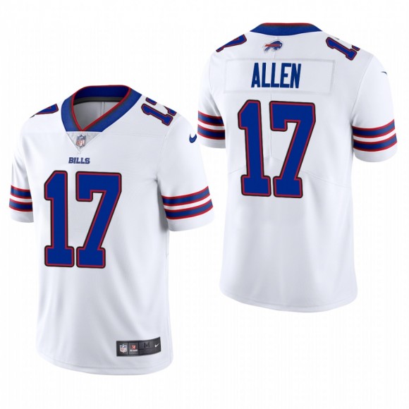 Bills Josh Allen Vapor Limited Jersey White