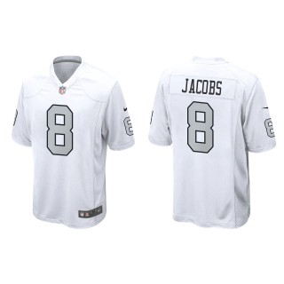 Raiders Josh Jacobs White Alternate Game Jersey
