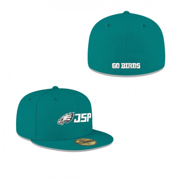 JSP Standard Issue x Philadelphia Eagles Midnight Green Fitted Hat