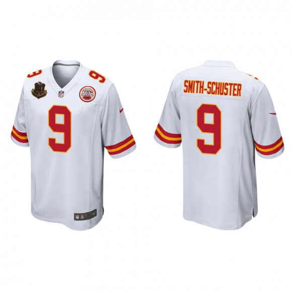 Men's Kansas City Chiefs JuJu Smith-Schuster White 50th Anniversary Of Operation Linebacker Jersey