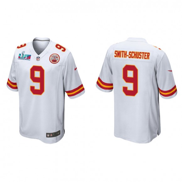 JuJu Smith-Schuster Men's Kansas City Chiefs Super Bowl LVII White Game Jersey