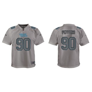 Julius Peppers Youth Carolina Panthers Gray Atmosphere Game Jersey