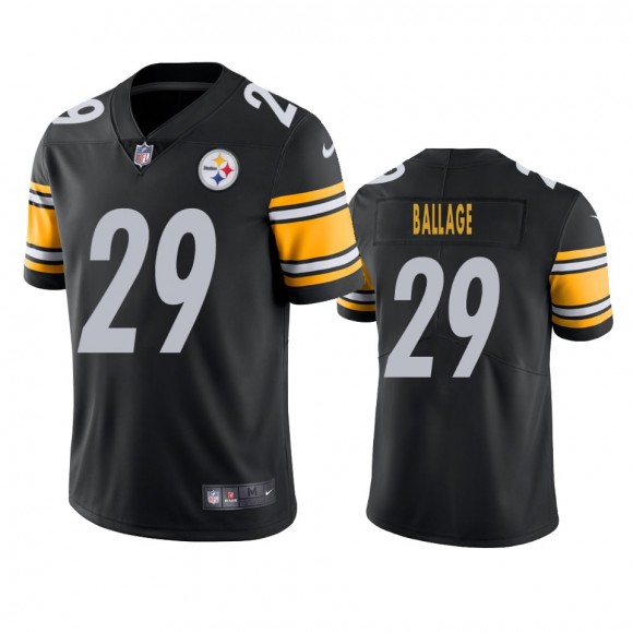 Kalen Ballage Pittsburgh Steelers Black Vapor Limited Jersey