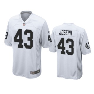 Las Vegas Raiders Karl Joseph White Game Jersey