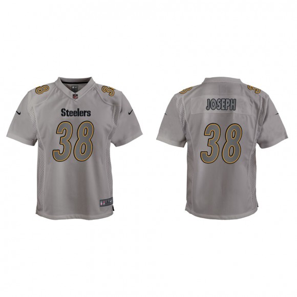 Karl Joseph Youth Pittsburgh Steelers Gray Atmosphere Game Jersey