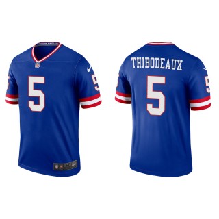 Kayvon Thibodeaux Men's New York Giants Royal Classic Player Legend Jersey