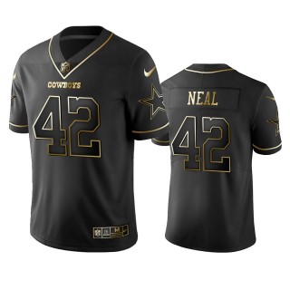 Cowboys Keanu Neal Black Golden Edition Vapor Limited Jersey