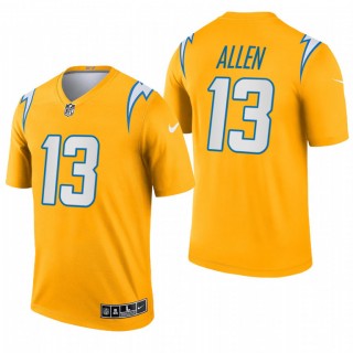 Los Angeles Chargers #13 Keenan Allen Gold 2021 Inverted Legend Jersey