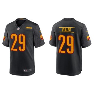 Kendall Fuller Men's Washington Commanders Black Alternate Game Jersey