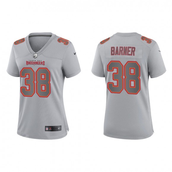 Kenjon Barner Women's Tampa Bay Buccaneers Gray Atmosphere Fashion Game Jersey