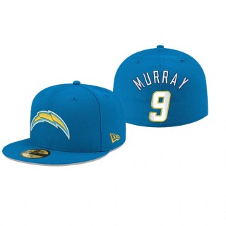 Los Angeles Chargers Kenneth Murray Powder Blue Omaha 59FIFTY Fitted Hat