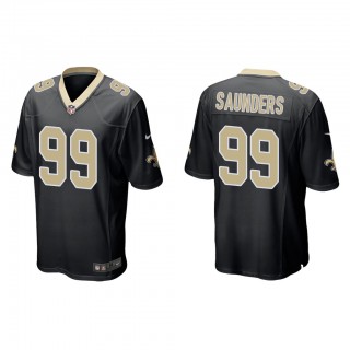 Khalen Saunders Black Game Jersey