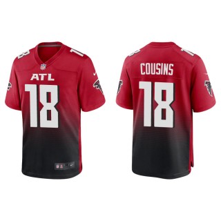 Men's Kirk Cousins Falcons Red Game Jersey