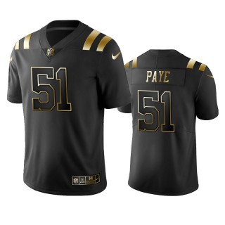 Colts Kwity Paye Black Golden Edition Vapor Limited Jersey