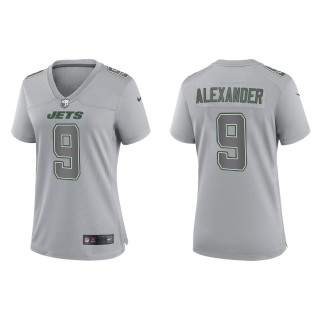 Kwon Alexander Women's New York Jets Gray Atmosphere Fashion Game Jersey