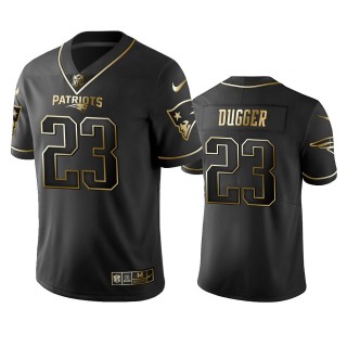 Patriots Kyle Dugger Black Golden Edition Vapor Limited Jersey