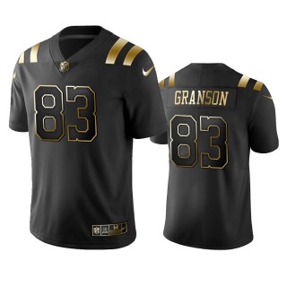 Colts Kylen Granson Black Golden Edition Vapor Limited Jersey