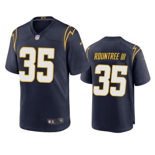 Los Angeles Chargers Larry Rountree III Navy Alternate Game Jersey