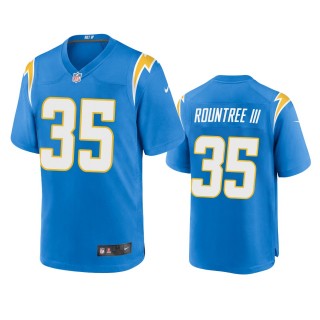 Los Angeles Chargers Larry Rountree III Powder Blue Game Jersey