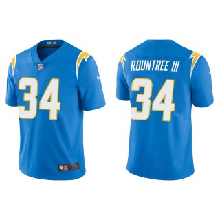 Men's Los Angeles Chargers Larry Rountree III Powder Blue Vapor Limited Jersey