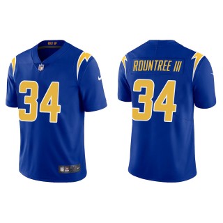 Men's Los Angeles Chargers Larry Rountree III Royal Alternate Vapor Limited Jersey