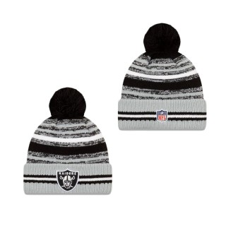 Las Vegas Raiders Cold Weather Home JR Sport Knit Hat