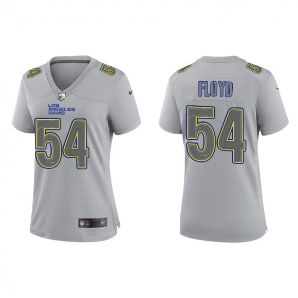 Leonard Floyd Women's Los Angeles Rams Gray Atmosphere Fashion Game Jersey