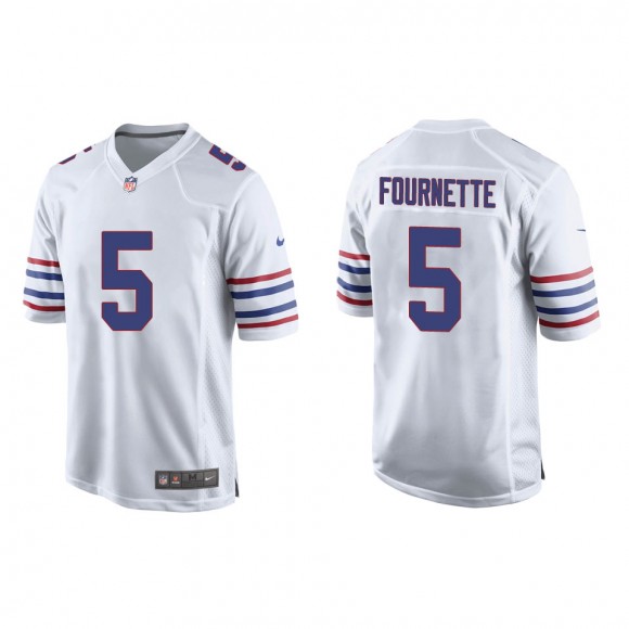 Leonard Fournette Buffalo Bills White Alternate Game Jersey