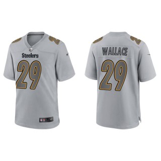 Levi Wallace Pittsburgh Steelers Gray Atmosphere Fashion Game Jersey