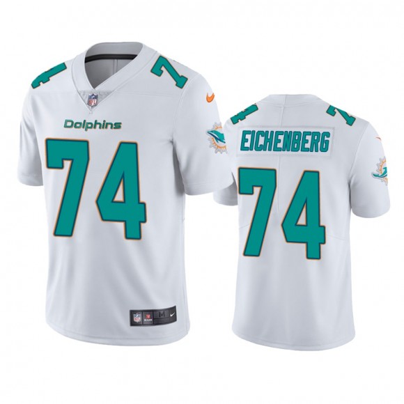 Miami Dolphins Liam Eichenberg White Vapor Limited Jersey