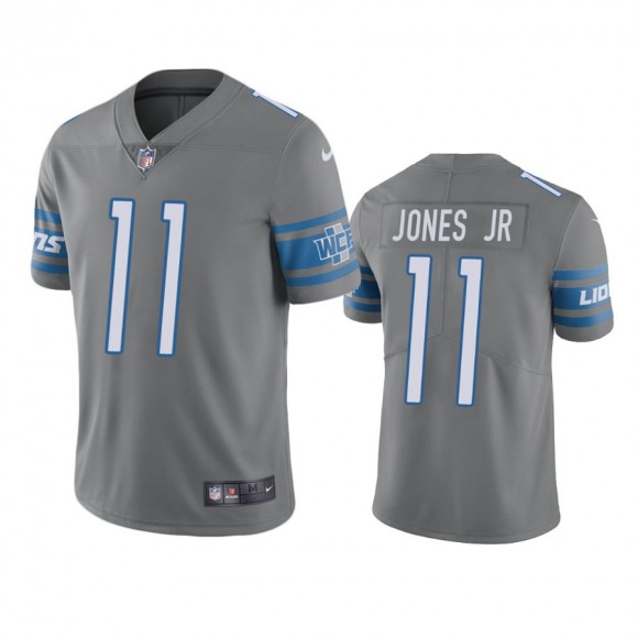 Detroit Lions #11 Men's Gray Marvin Jones Jr. Color Rush Limited Jersey