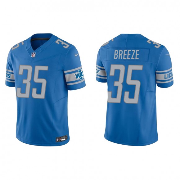 Brady Breeze Lions Blue Vapor F.U.S.E. Limited Jersey