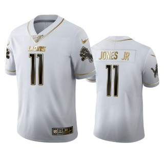 Marvin Jones Jr Lions White 100th Season Golden Edition Jersey
