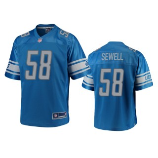 Detroit Lions Penei Sewell Blue Pro Line Jersey - Men's