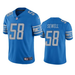 Detroit Lions Penei Sewell Light Blue 2021 NFL Draft Vapor Limited Jersey