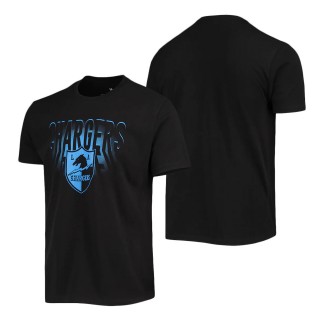 Los Angeles Chargers Black Spotlight T-Shirt