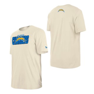 Men's Los Angeles Chargers Cream 2023 NFL Draft T-Shirt