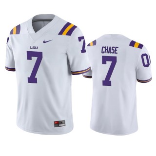 LSU Tigers Ja'Marr Chase White Game College Football Jersey