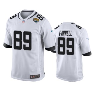 Jacksonville Jaguars Luke Farrell White Game Jersey