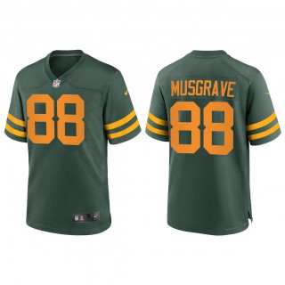 Luke Musgrave Green 2023 NFL Draft Alternate Game Jersey