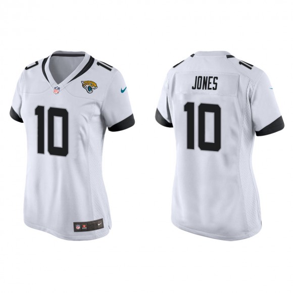 Women's Mac Jones Jaguars White Game Jersey