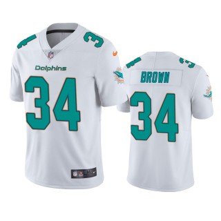 Malcolm Brown Miami Dolphins White Vapor Limited Jersey